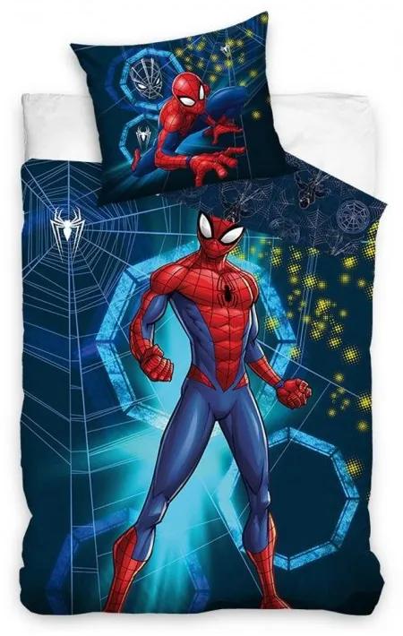 Faro Detské bavlnené obliečky – Spider Man Zrození 140x200/70x90 cm