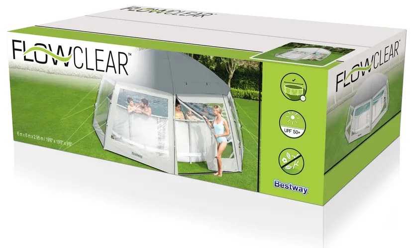Bestway Bazénový altánok 600 x 600 x 295 cm - Bestway 58612