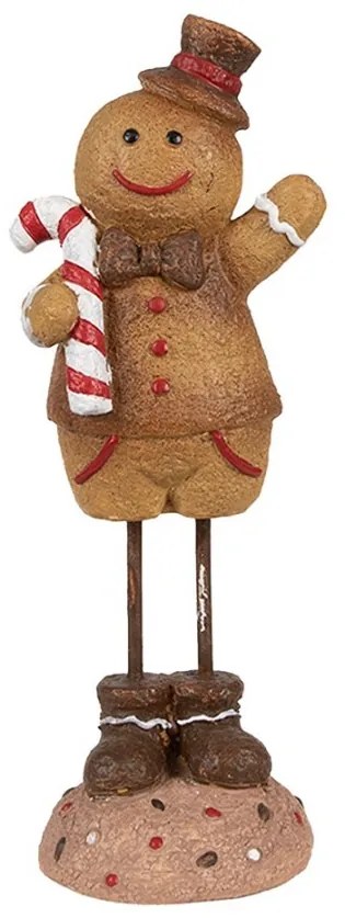 Vánoční dekorace Perníček Perníček - 7*7*18 cm