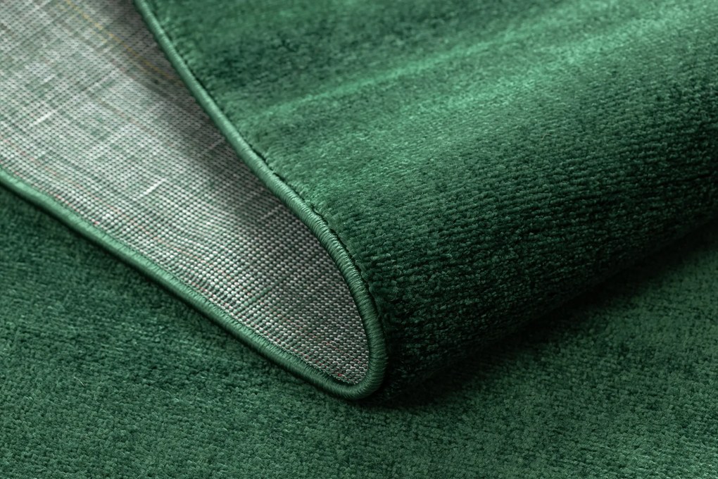 Koberec SOFTY Jednofarebný, tmavozelený