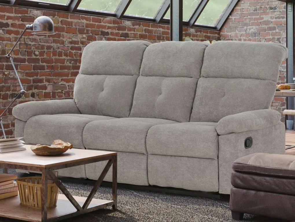 Trojsedák Elza, šedá látka, s polohováním