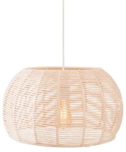 MAXLIGHT P0583 - Luster na lanku PRASLIN 1xE27/15W/230V pr. 39 cm béžová