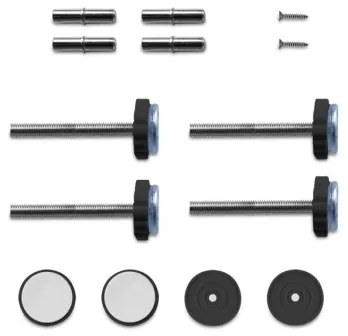 Lionelo - Bezpečnostná zábrana TRUUS SLIM čierna/hnedá