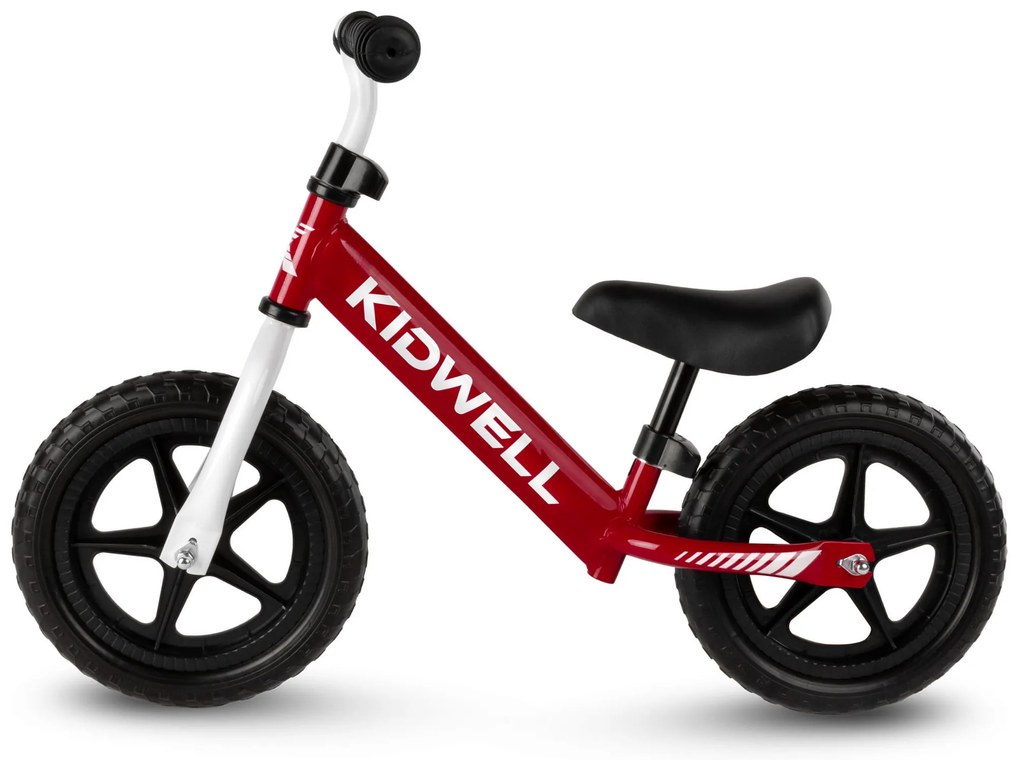 Detský balančný bicykel Kidwell REBEL 12" s EVA kolesami a ložiskami