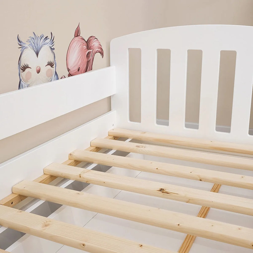 Ourbaby® 6066-0 Classic posteľ bez úložného priestoru 160x80 cm biela