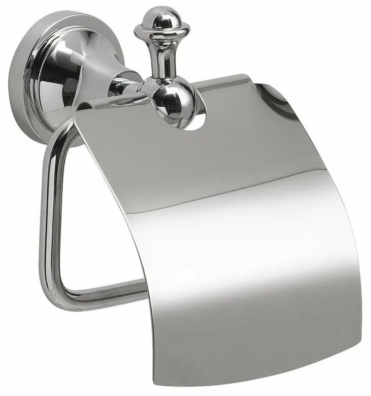 GEDY NV2513 Nevis držiak toaletného papiera s krytom, chróm