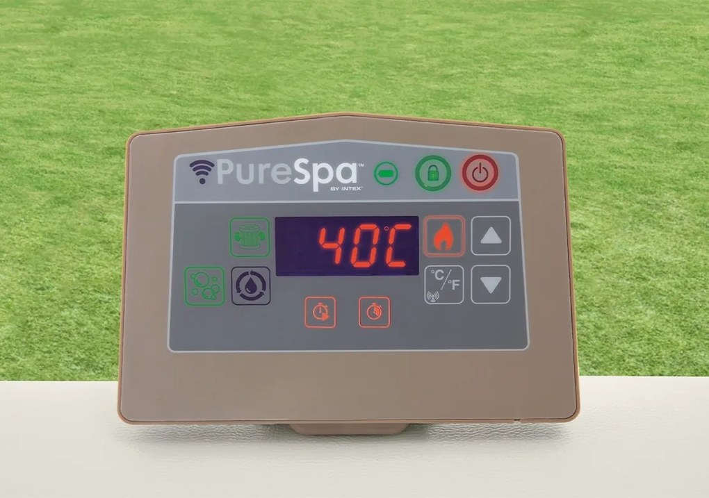 Intex | Vírivý bazén Pure Spa Chevron Deluxe 4 NP | 11400291