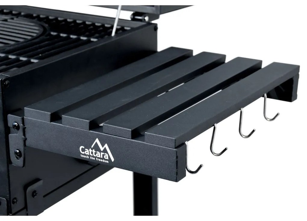 Cattara 13040 Gril na drevené uhlie Royal, 102 x 60 x 106 cm