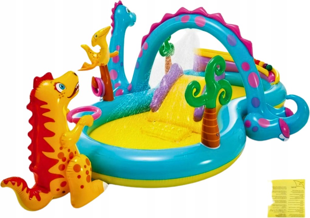 Bazén Nafukovacie ihrisko Dinosaury 57135 Doplnky Nový model Abiko