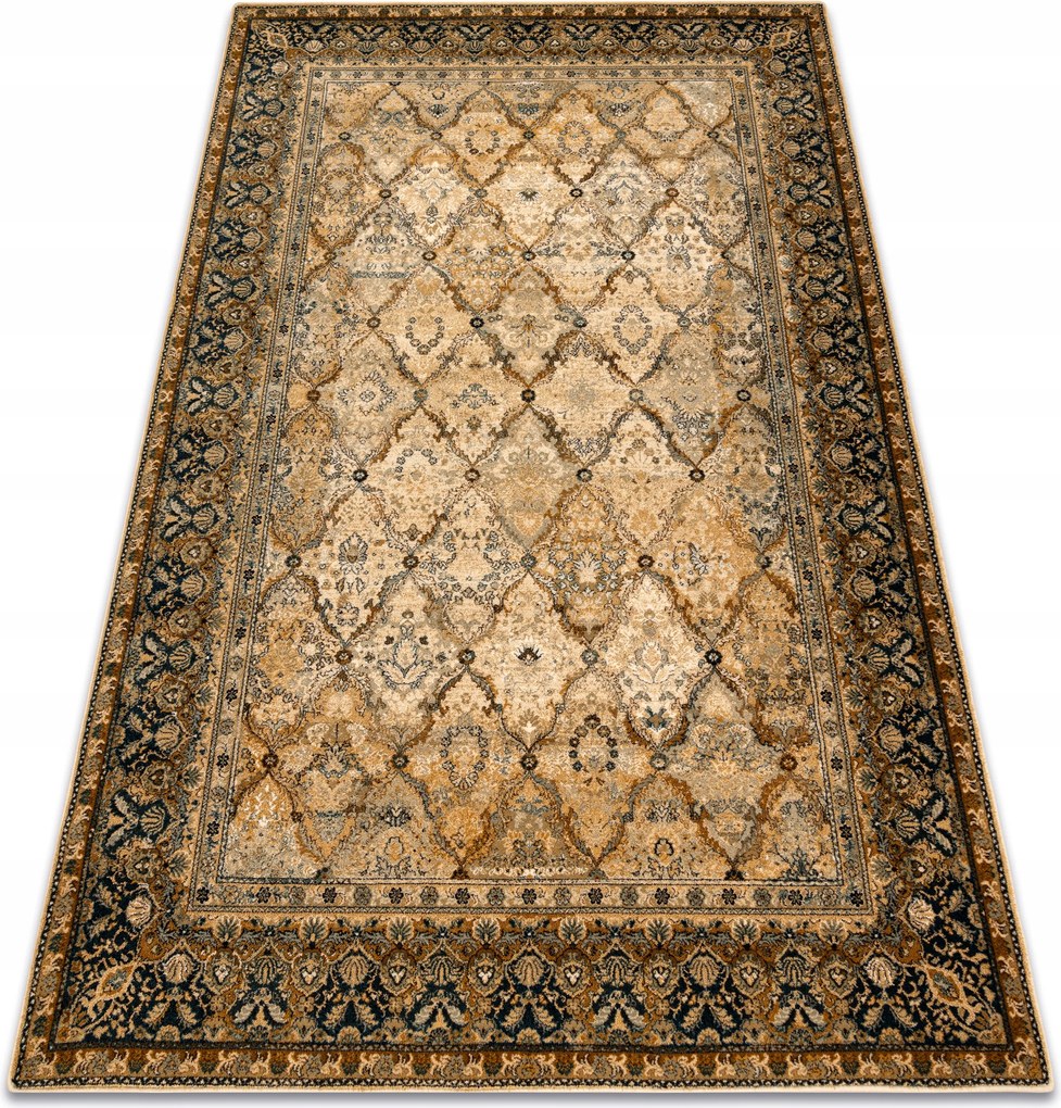 Koberec Omega 235x350 Grenada koňak Arabeska Vlna #OM272