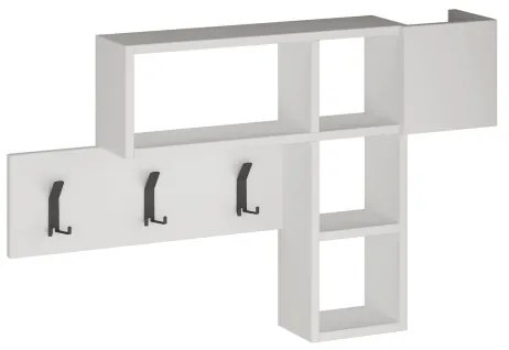 Nástenný vešiak GAME 61x99,5 cm biela