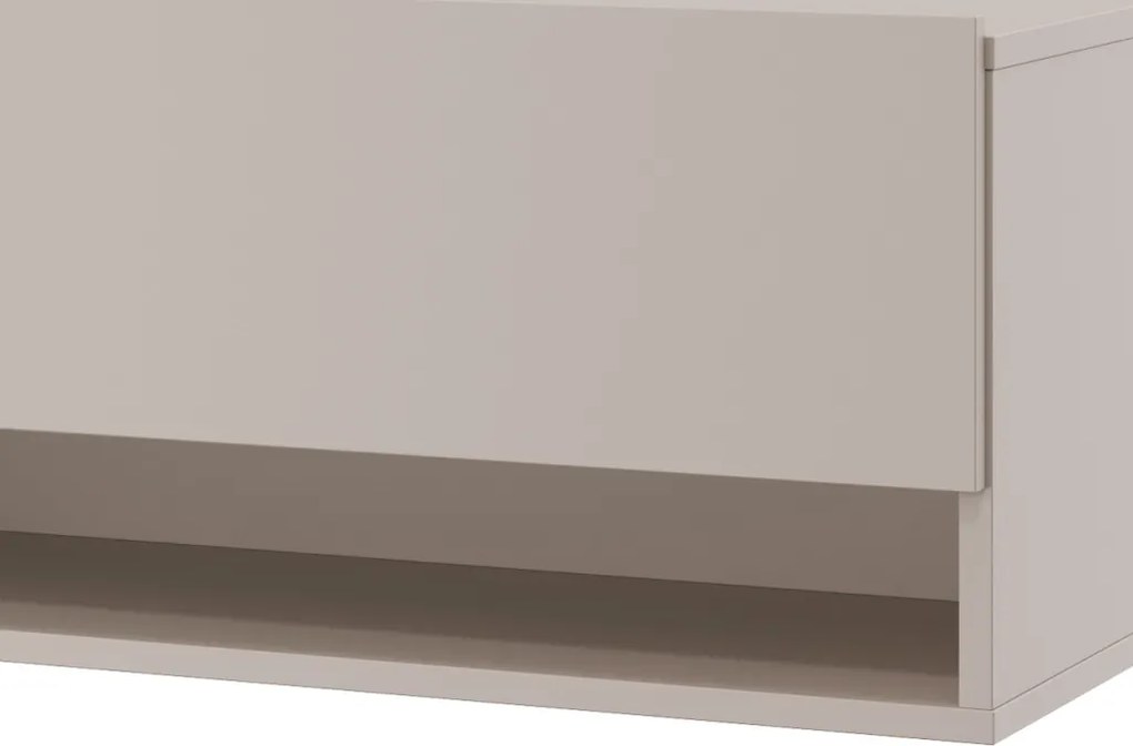 Závesná TV skrinka Asko Living, 180 cm, béžový kašmír