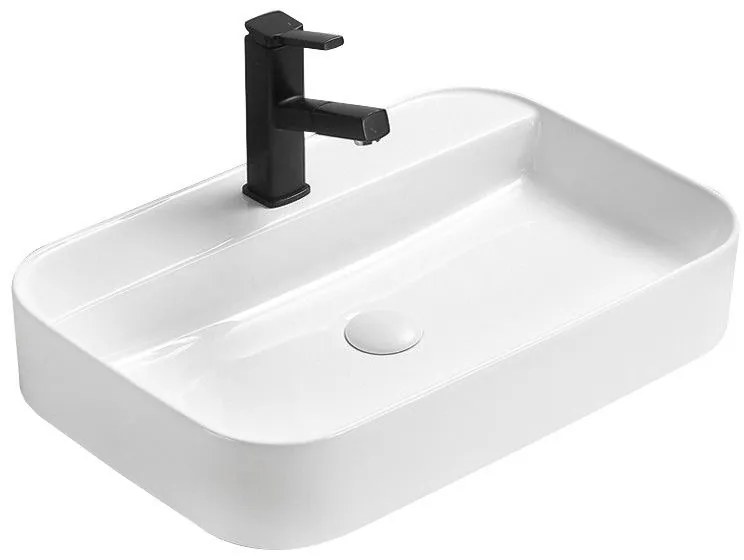 Mexen Sofia, umývadlo na dosku 60 x 40 x 11 cm, biela, 22156000