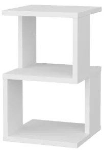 Nočný stolík CARTER 49,4x29,6 cm biela