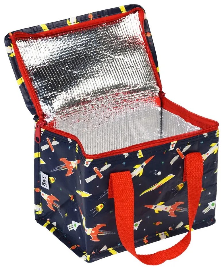 Tmavomodrá chladiaca taška Space Age Rocket – Rex London