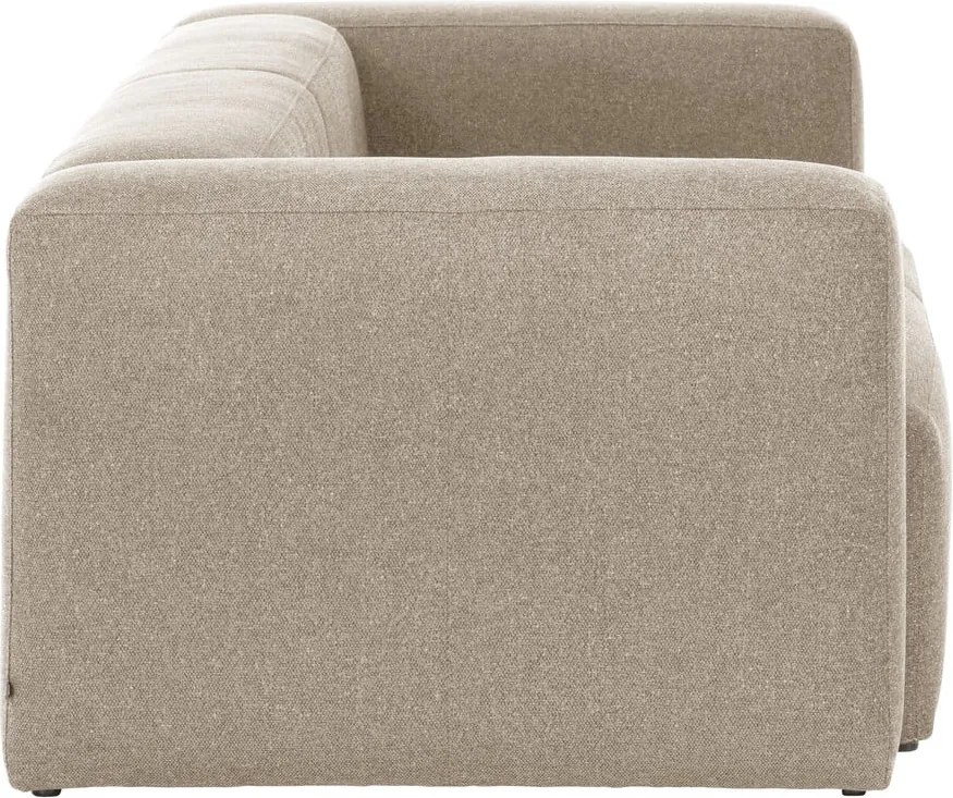 Béžová pohovka Kave Home Blok, 240 cm