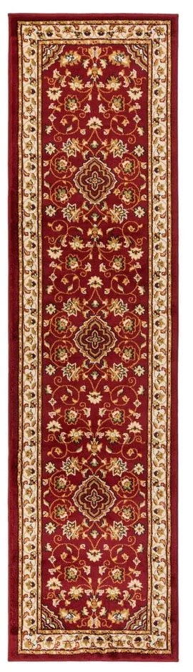 Červený behúň 66x300 cm Sherborne - Flair Rugs