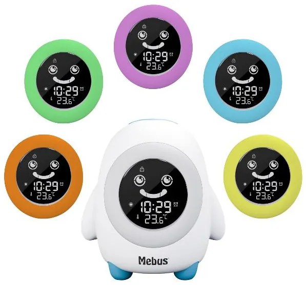 Mebus Detský budík s nočným svetlom (100391303)