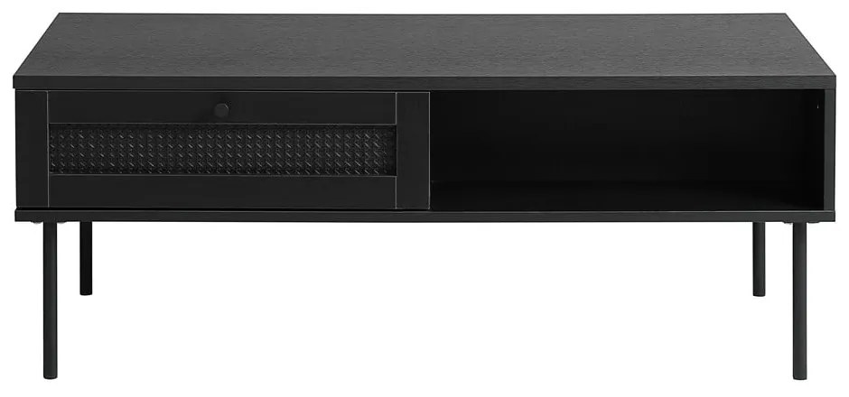 Čierny konferenčný stolík 60x110 cm Pensacola – Unique Furniture