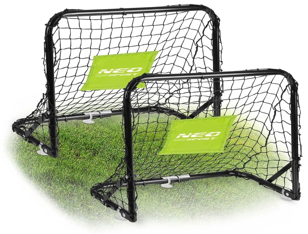 Neo-Sport Futbalové bránky - sada 2 ks - 60 x 45 x 25 cm NS-461