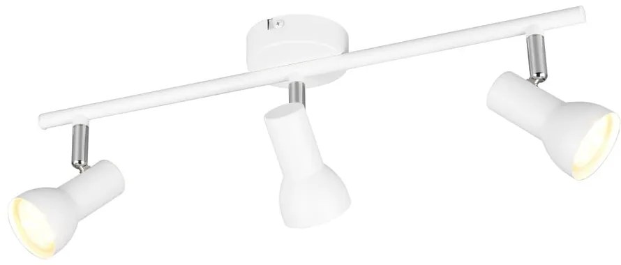 Biele bodové svietidlo ø 8 cm Cantar – Reality