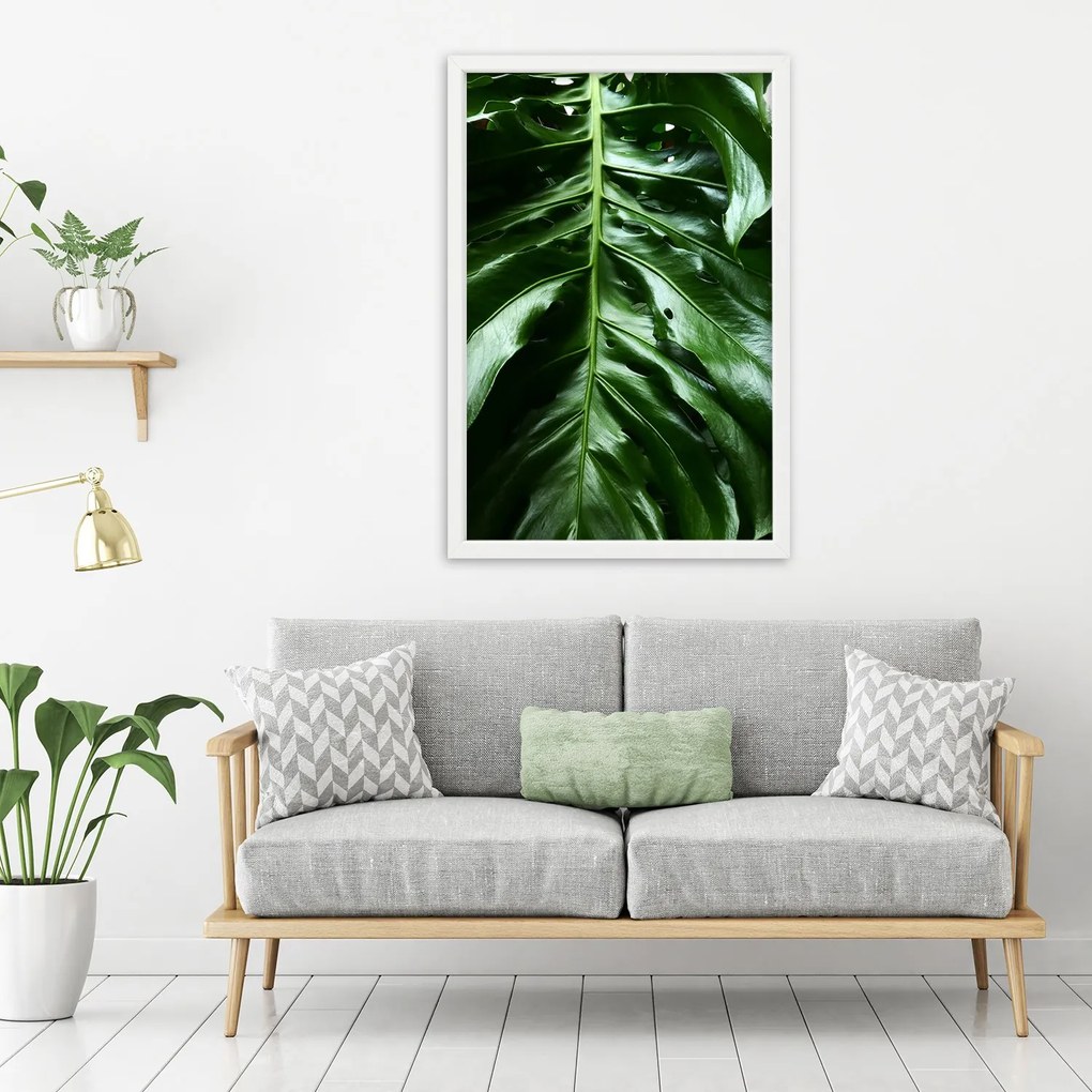Gario Plagát Listy z trópov Farba rámu: Bez rámu, Rozmery: 30 x 45 cm