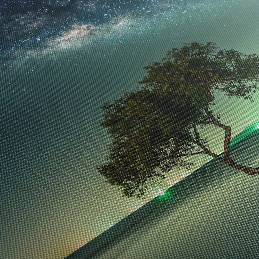 Obraz nočného neba (120x50 cm)