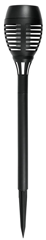 Solárna lampa LUNARA s efektom plameňa 48 cm
