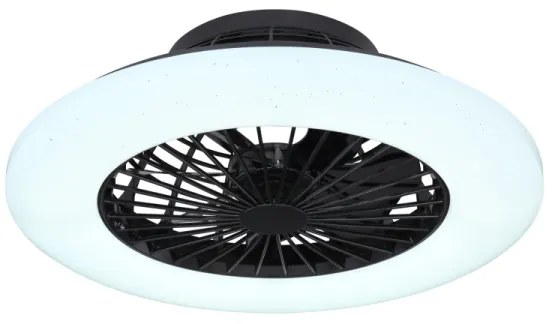 Globo 03628B - LED Stmievateľné stropné svietidlo s ventilátorom LED/30W/230V + DO