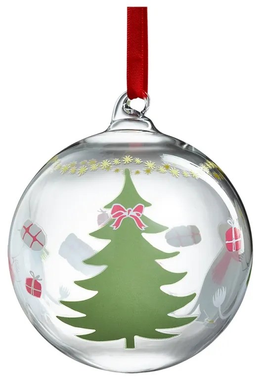 Vianočná ozdoba Moomin Happy holidays 9cm