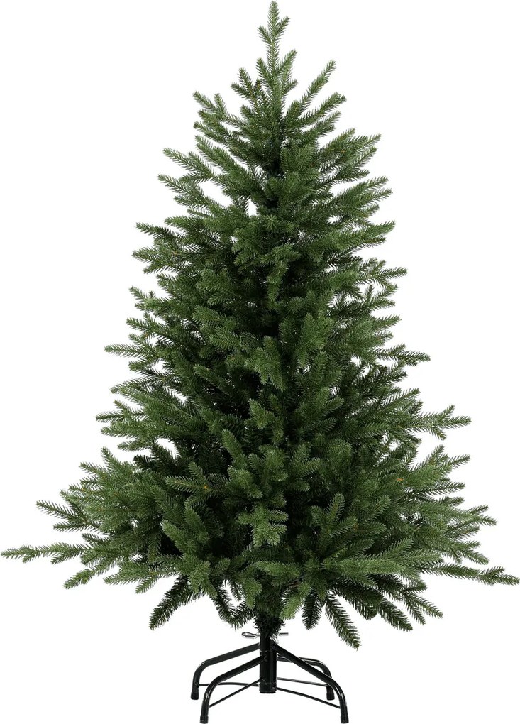 Strom vianočný - umelý smrek, 120 cm, zelený Farba: Zelená