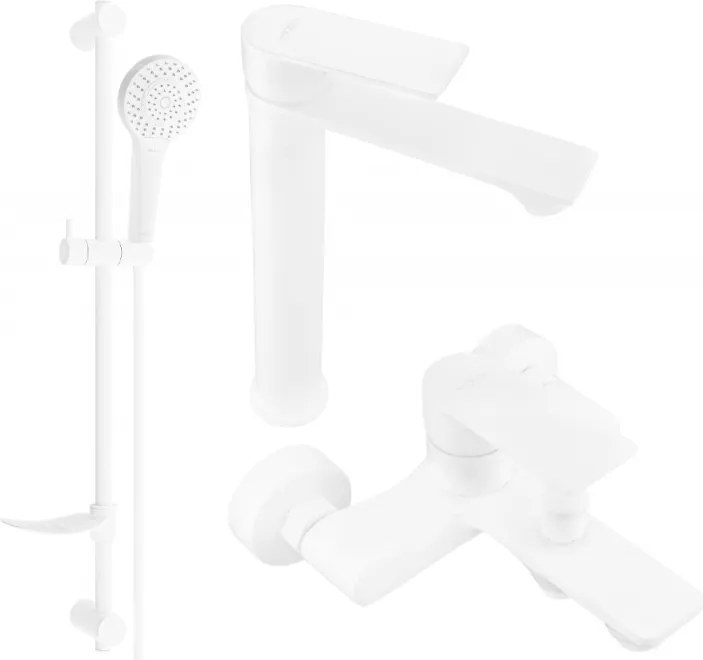 Mexen Royo DF05 vaňová súprava, biela- 72213DF05-20