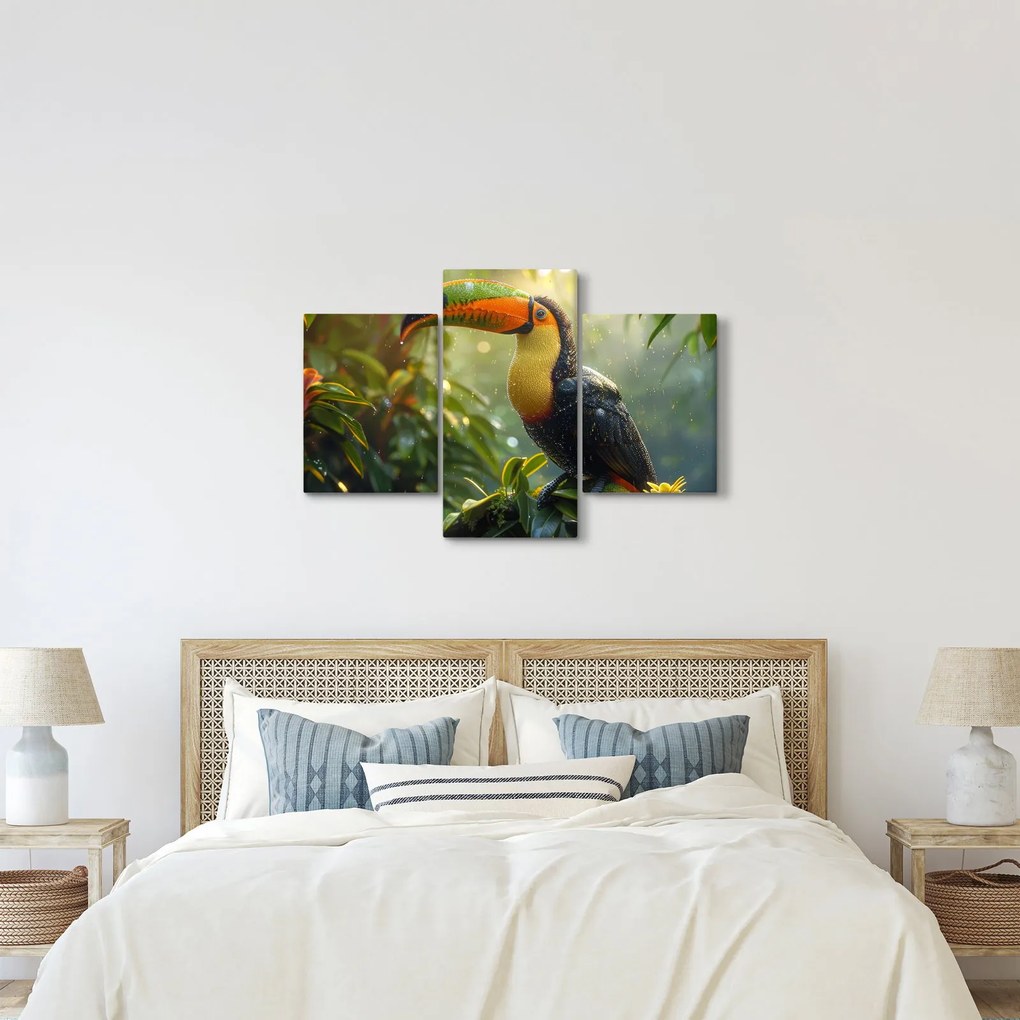 Obraz - Tukan (90x60 cm)