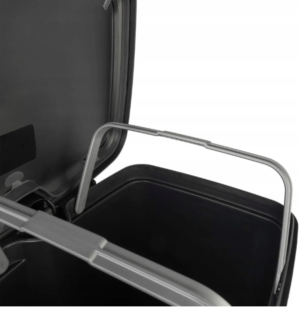 Curver Odpadkový kôš DECO BIN 50L, čierny