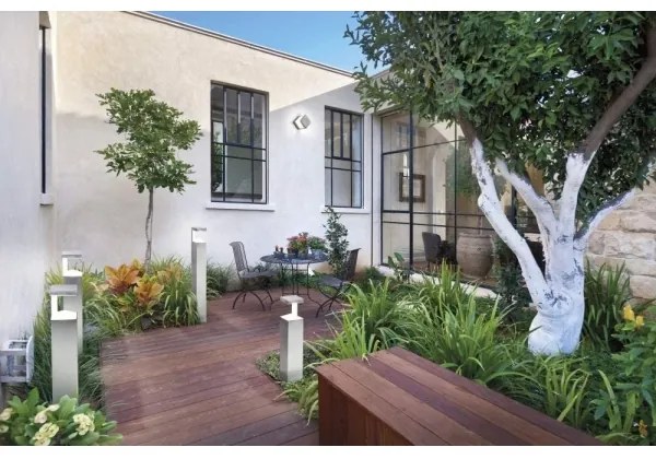 Ledvance - LED Vonkajšia lampa PYRAMID 1xLED/9W/230V IP44 50 cm