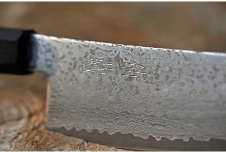 nůž Gyuto / Chef 200 mm Suncraft VG-10 Black Damascus