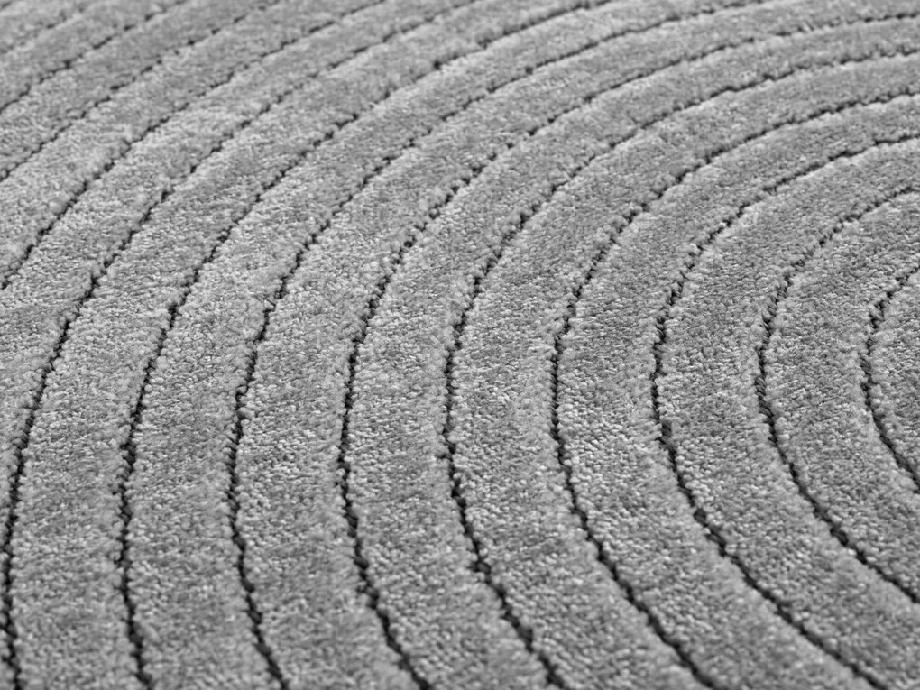 Ayyildiz, Kusový koberec Nova 1201 silver - na von aj na doma, 240x340, šedá, chodba / predsieň