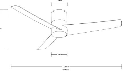 ZEVENTI - LED stropný ventilátor BARROSA LED/18W/230V Wi-Fi Tuya + diaľkový ovládač