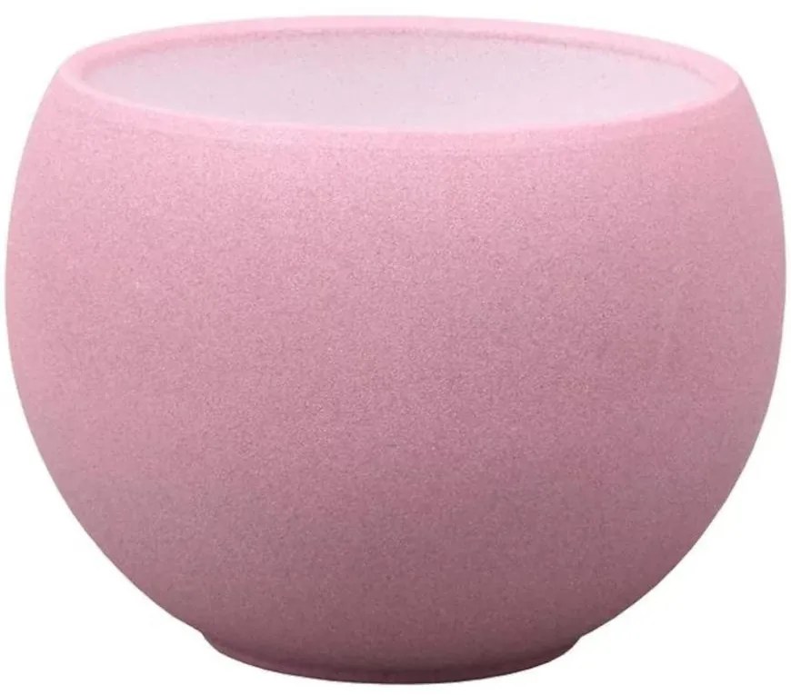 Obal LUNA STRUKTUR d17cm ružová mat