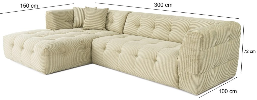 Elegantná pohovka Isabella v trendy farbách