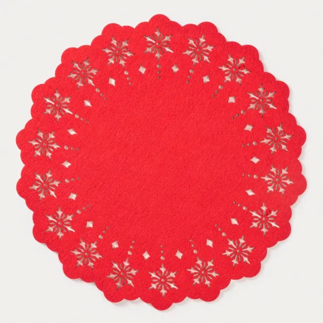 Sada podložiek pod taniere LEIS červená 760167 (2 ks)