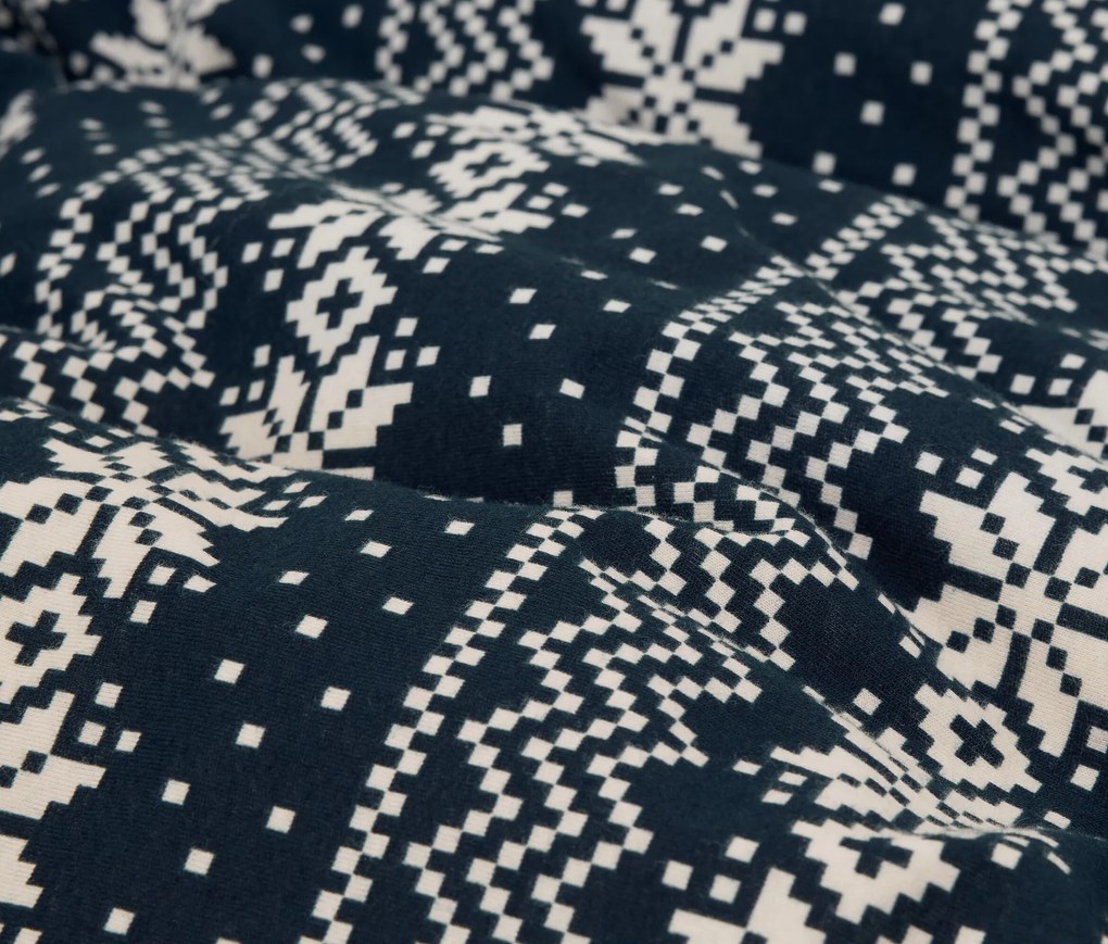 Posteľná bielizeň zo zimného džerseja, štandardná veľkosť