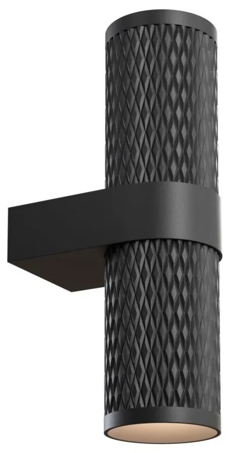 Maytoni C069WL-02B - Nástenné bodové svietidlo FOCUS 2xGU10/7W/230V čierna