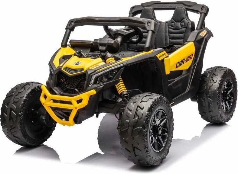 Baby Mix Detské elektrické autíčko Buggy Hornet, žltá