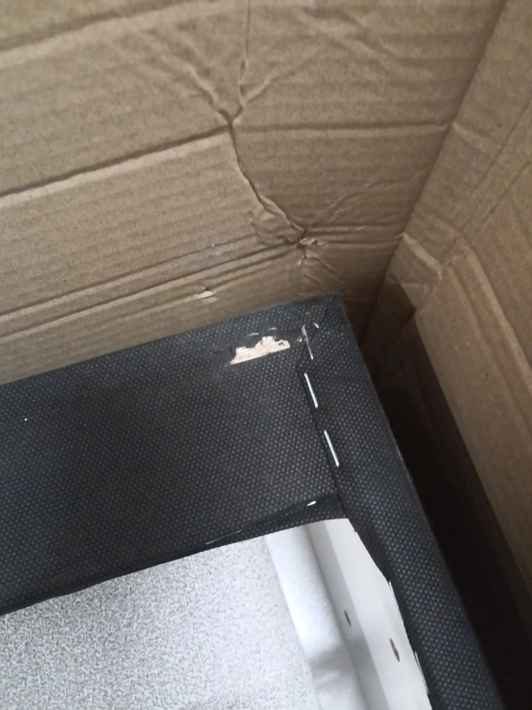 AKCIA Malá rozkladacia pohovka ROSA, sivá/tmavosivá II. akosť