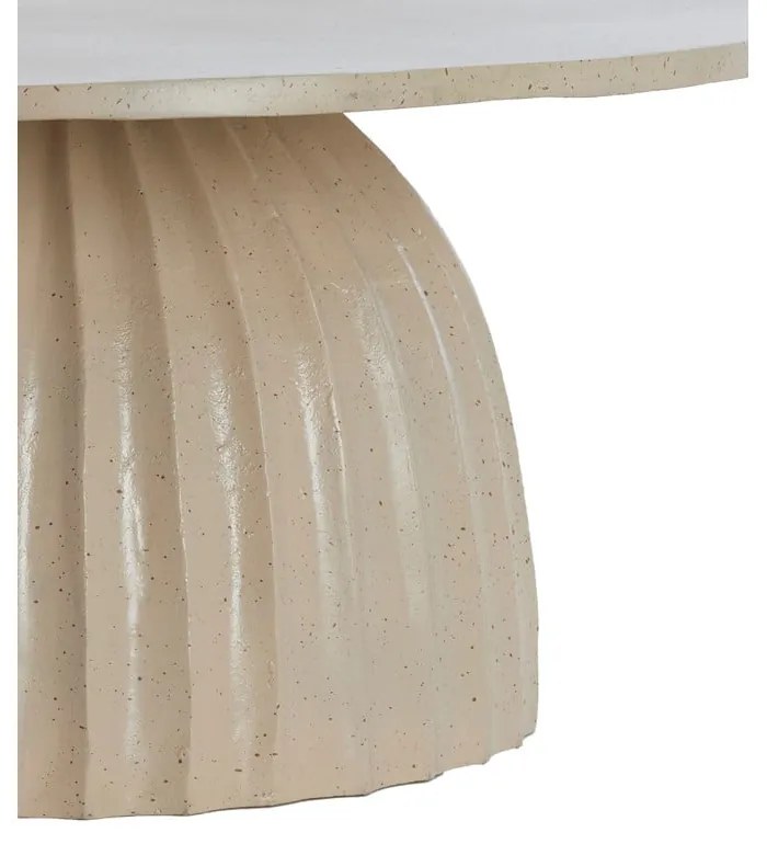 Kovový okrúhly odkladací stolík ø 70 cm Veglia – Light &amp; Living