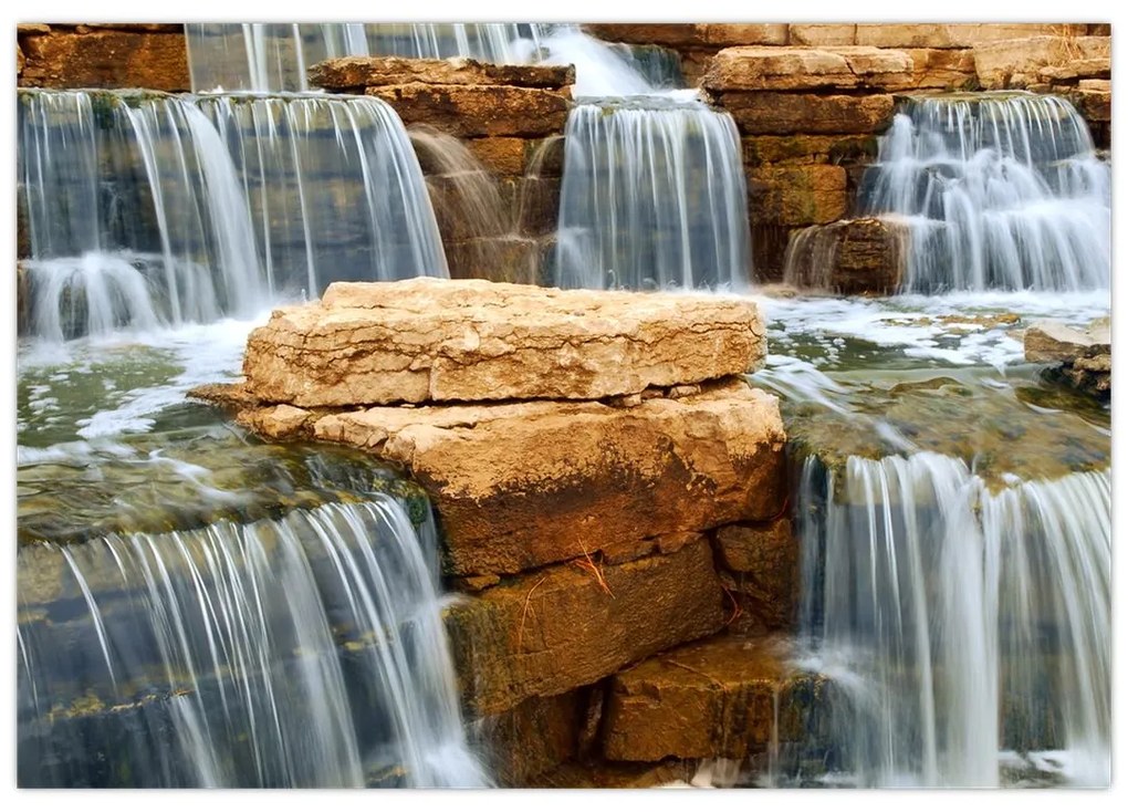 Obraz tečúcej vody