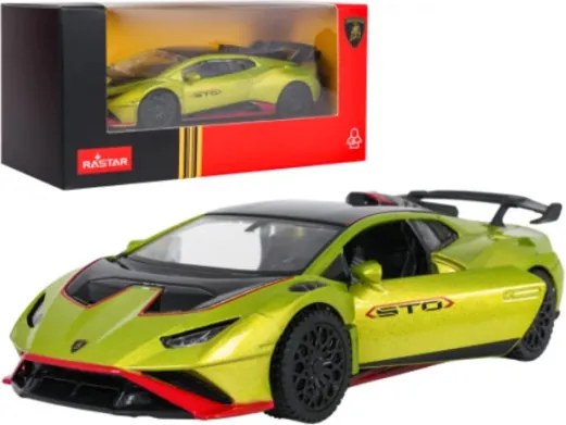 Model auta Lamborghini Huracán STO 1:43 RASTAR zelené