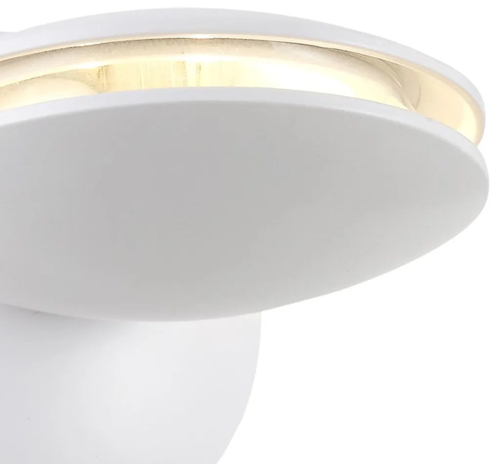 Nástenné LED svietidlo 360°, 1x LED 6w, 4000k, w