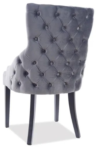 Jedálenská stolička GEORGE VELVET